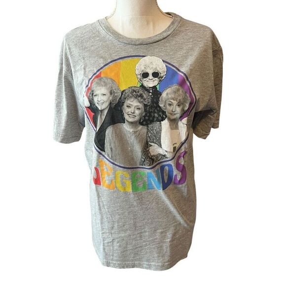 Golden Girls Legends Gray TSHIRT Size Medium - Picture 1 of 5